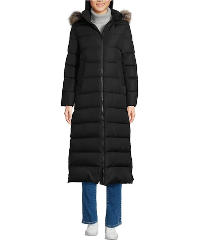 Lands' End Women's Max 600 Down Long Maxi Coat