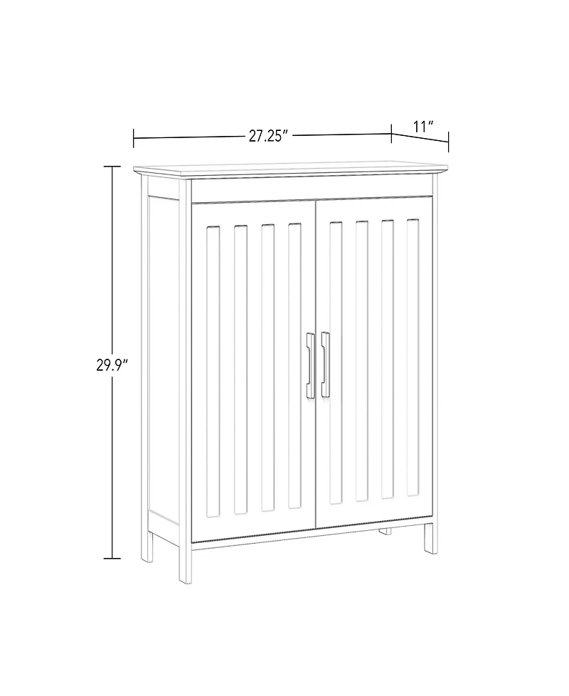 RiverRidge Home Monroe 2-Door Floor Cabinet