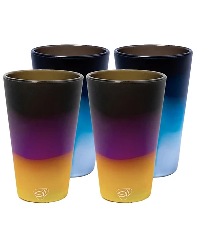 Pint Glasses: 4 pk - (2) Sun Storm & (2) Moon Beam