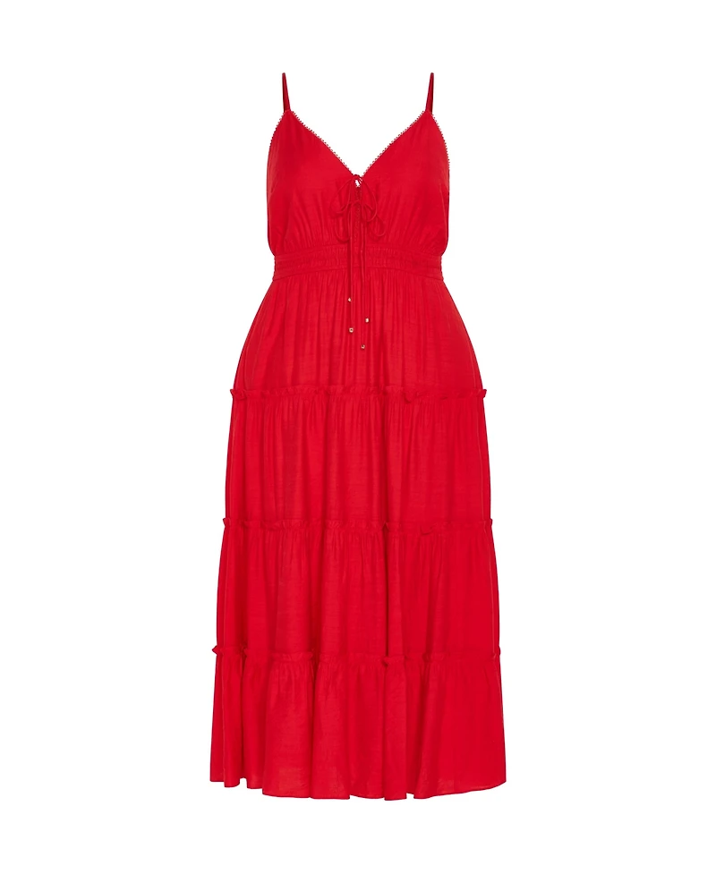 City Chic Plus Aiza Maxi Dress