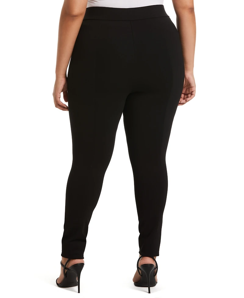 Rafaella Plus Comfort Fit Seamed Back Legging Pants