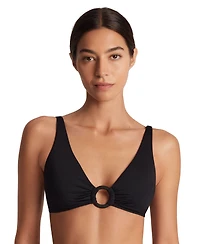 Lauren Ralph Lauren Women's Macrame-Ring Bikini Top