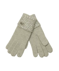 Michael Michael Kors Women's Studded Gloves & Headband Boxed Gift Set