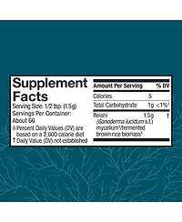 Host Defense Reishi Powder - Mushroom Mycelium Powder - Heart & Immune Health Support Supplement - Mushroom Supplement to Support Energy & Vitality