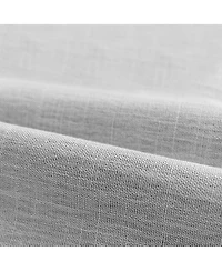 Linen Texture Blackout Grommet Curtains Pair(2 Panels