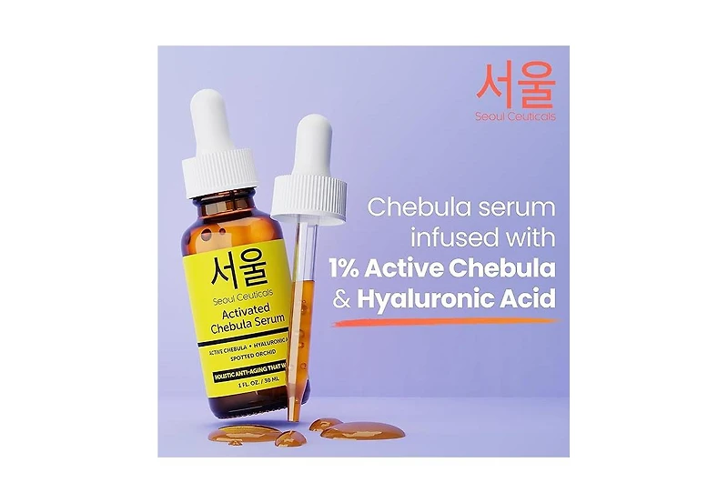 Seoul Ceuticals Korean Skin Care Chebula Active Serum K Beauty Skincare
