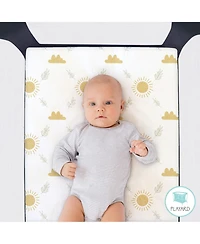 The Peanutshell Pack n Play, Mini Crib, Portable Crib or Fitted Playard Sheets for Baby Boy or Girl, Day and Night 3 Pack Set