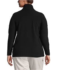 Lands' End Women's Plus Thermacheck 100 Fleece Jacket