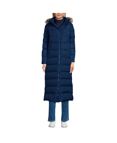 Lands' End Women's Tall Max 600 Down Long Maxi Coat