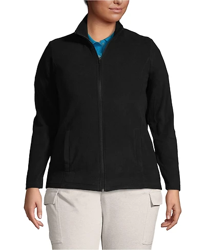 Lands' End Women's Plus Thermacheck 100 Fleece Jacket
