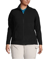 Lands' End Women's Plus Thermacheck 100 Fleece Jacket