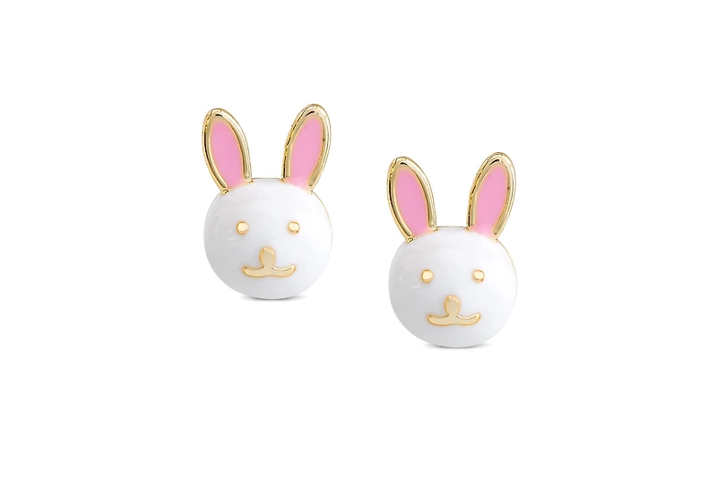 Lily Nily Girls Bunny Rabbit Stud Earrings
