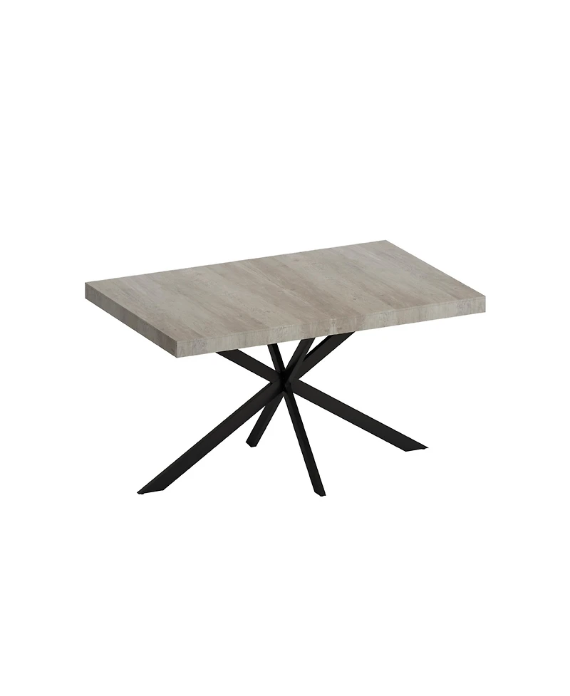 Streamdale Retro Rectangular Stretch Table Versatile Decor & Family Gatherings