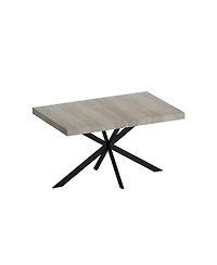 Streamdale Retro Rectangular Stretch Table Versatile Decor & Family Gatherings