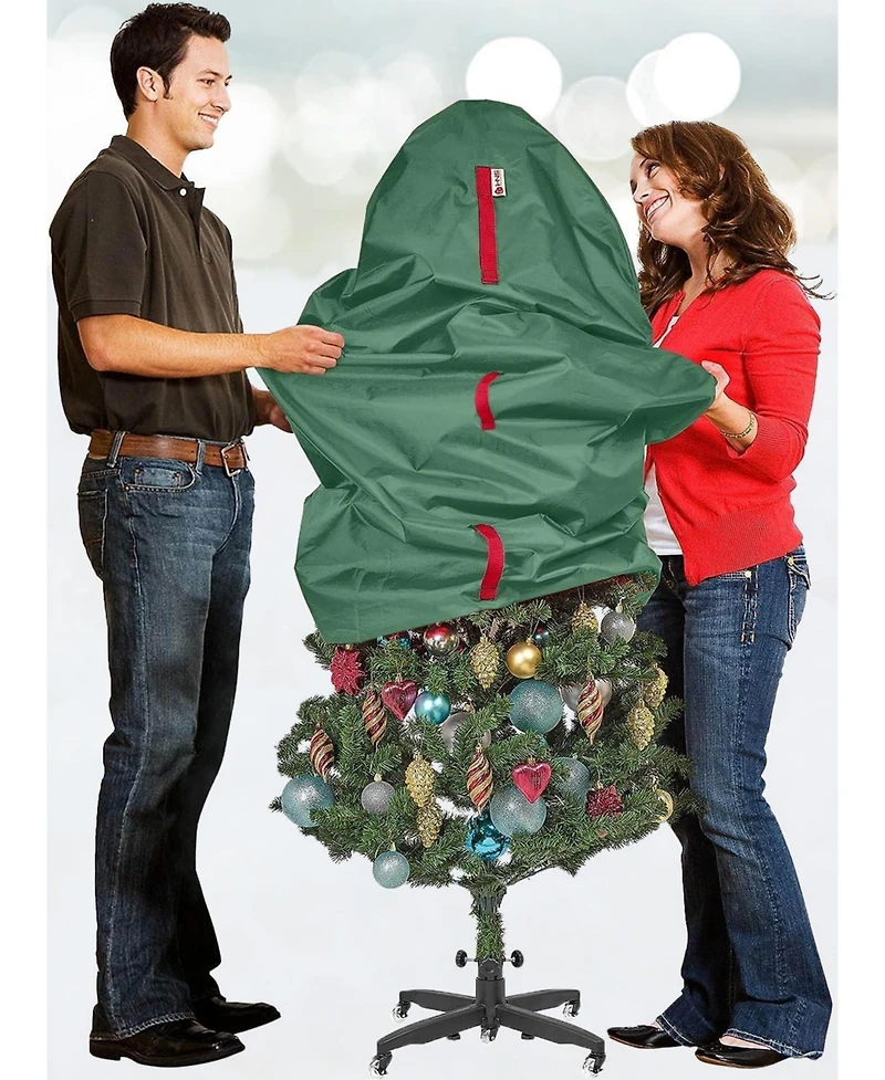 Florida Brands Upright Christmas Tree Storage Bag For Topiary and Holiday up to ft Tall