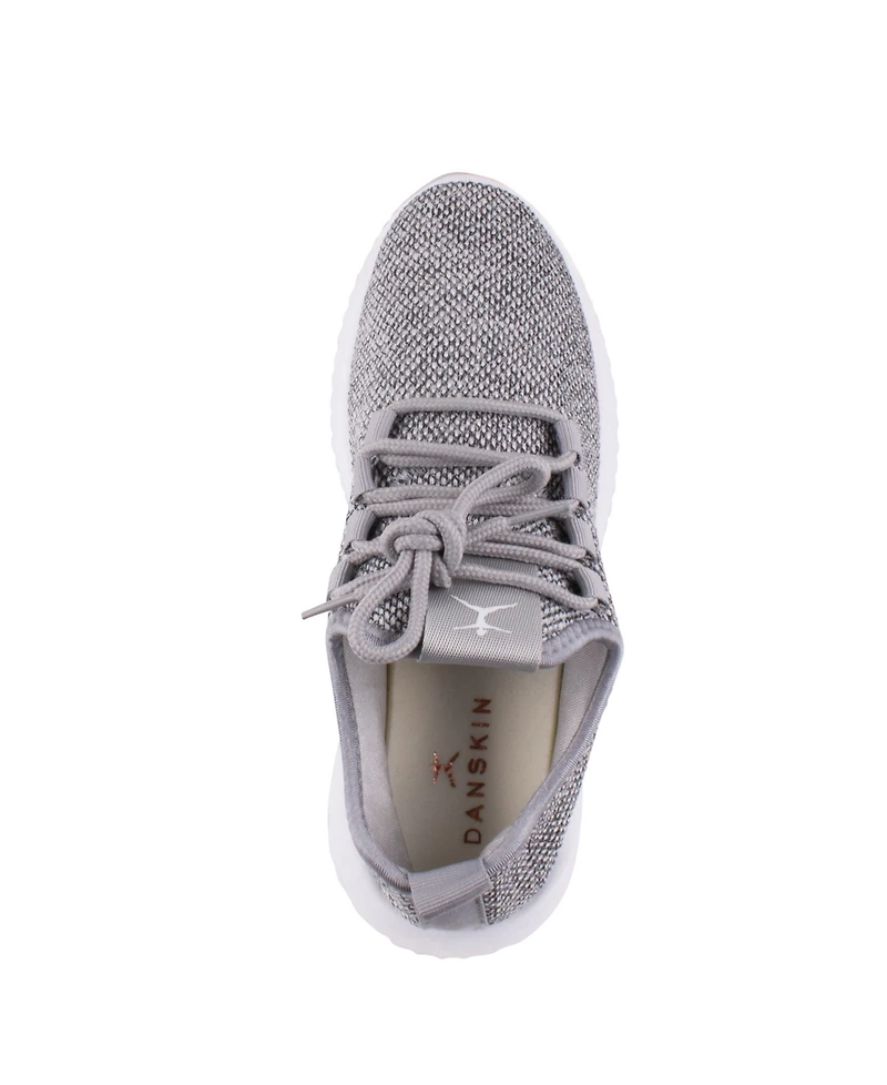 Danskin Women's Agility Lace Up Knit Sneaker