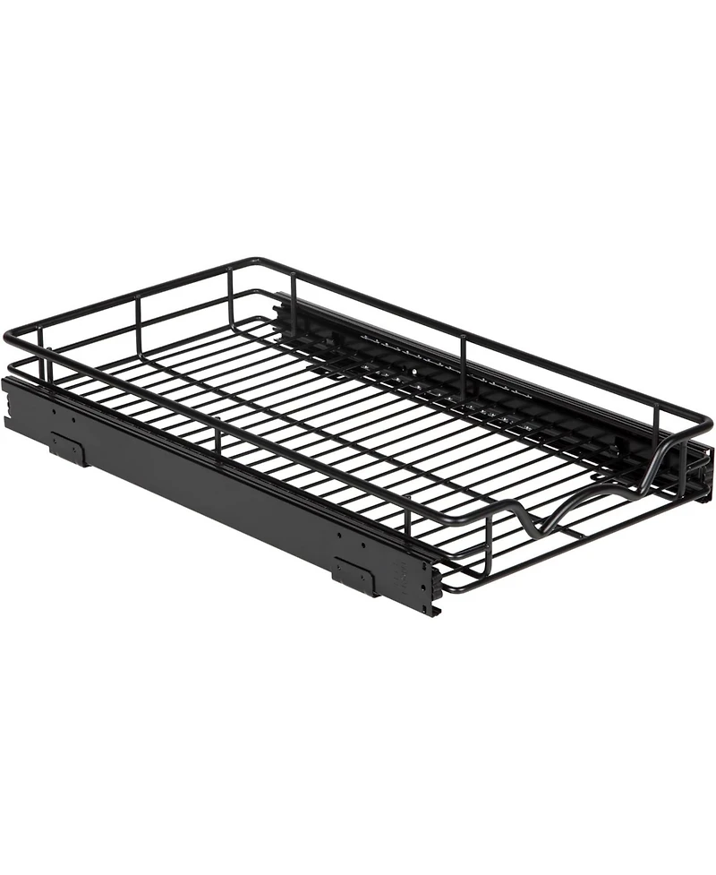 Florida Brands Black Pull Out Cabinet Organizer x 21 In