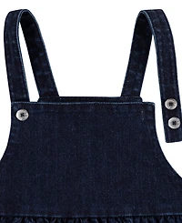 Levi's Little Girls 2-Piece Long Sleeve Top and Sparkle Tiered Skirtall Set