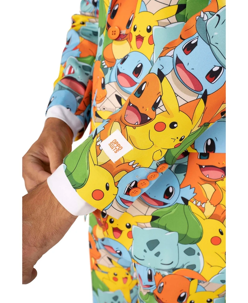 OppoSuits Men's Suit - Pokemon Multicolor