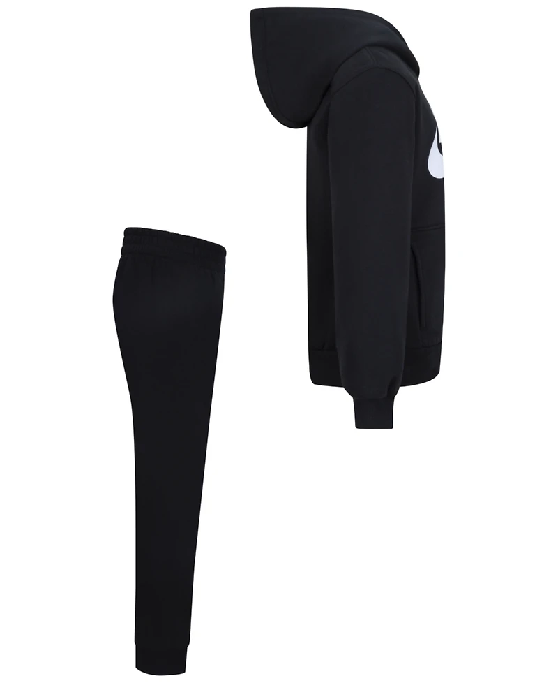 Nike Little Boys Club Fleece 2-Piece Set Logo Hoodie & Sweatpants