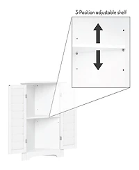 RiverRidge Home 25.25" Two-Door Corner Cabinet (closeout)