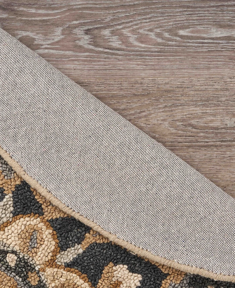 Lr Home Radiance Rdc-062 4' x 4' Round Area Rug