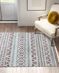 Lr Home Nero NRO81980 4' x 6' Area Rug
