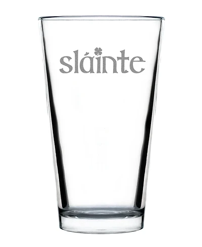 Bevvee Slainte Irish Cheers Pint Glass