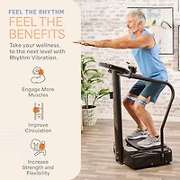 LifePro Vibration Plate with Handles – Exercise Machine for Balance, Lymphatic Drainage & More