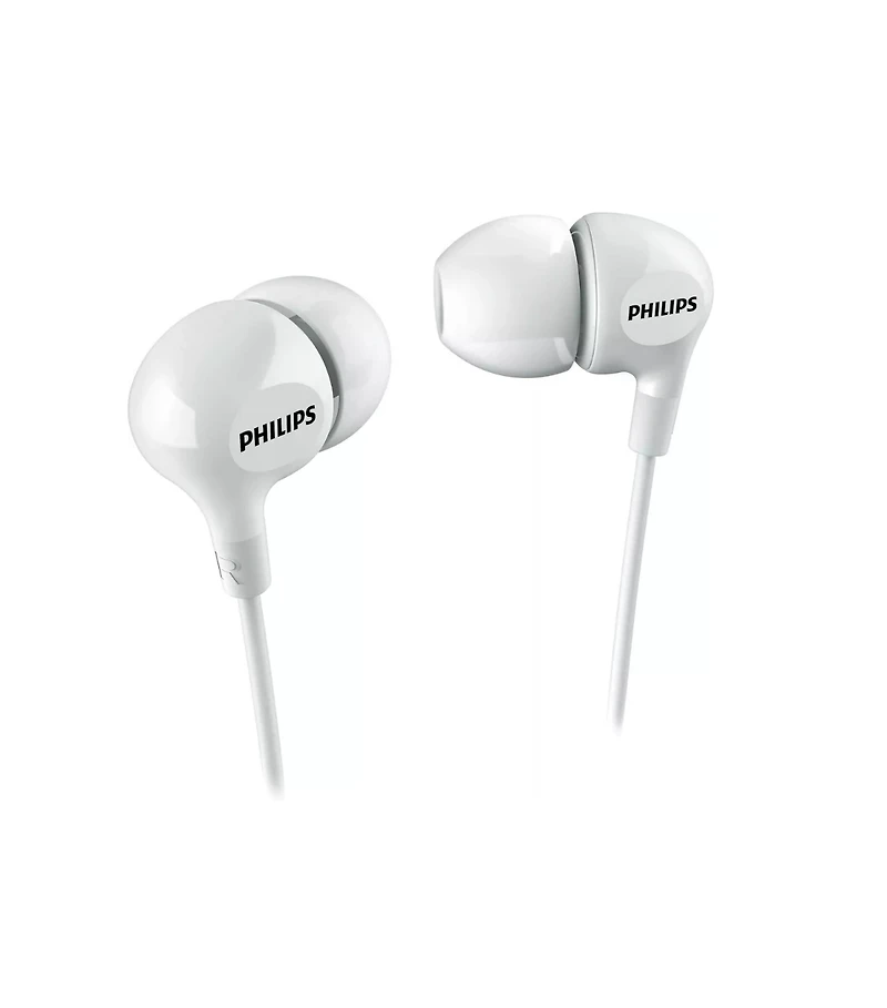 Philips In-Ear Headphones, Lightweight and Compact Design, Clear Sound, Tangle-Free Cable, 3.5mm Jack, Comfortable Fit, Noise-Isolating