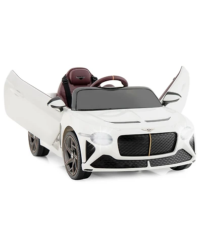 Hongge 12V Powered Car Kids Ride-on Racer Car Licensed Bentley Bacalar