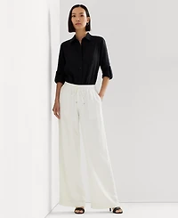 Lauren Ralph 100% Linen Shirt