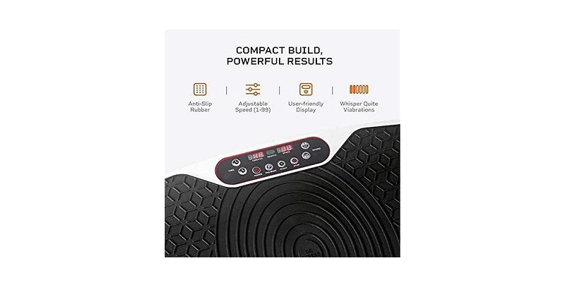 LifePro Waver Mini Vibration Plate - Compact Whole Body Vibration Machine for Home & Travel, Max 260lbs