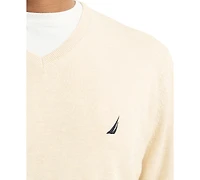 Nautica Men's Navtech Performance Classic-Fit Soft V-Neck Sweater