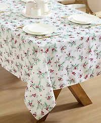 Laura Ashley Easy Care Holiday Tablecloth