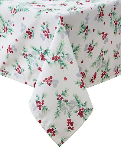 Laura Ashley Easy Care Holiday Tablecloth