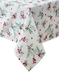 Laura Ashley Easy Care Holiday Tablecloth