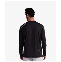 Men's Upf 50+ Sun Protective Long Sleeve Jet Tee
