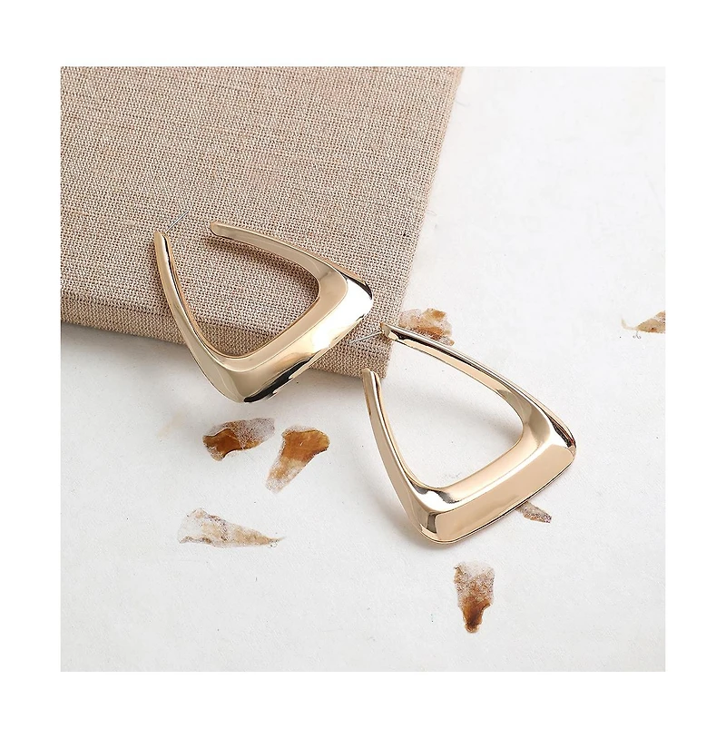 Sohi Women's Chunky Hoop Earrings