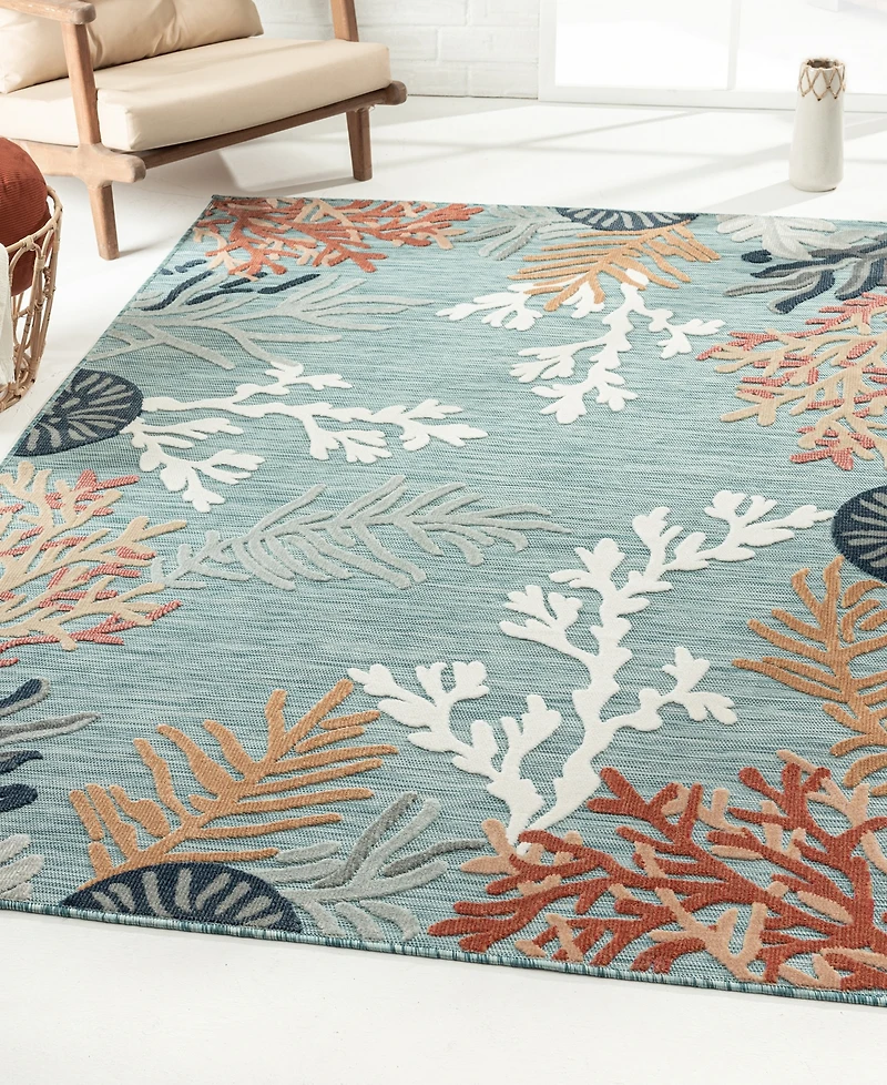 Lr Home Vance-10B 7'9" x 9'9" Outdoor Area Rug