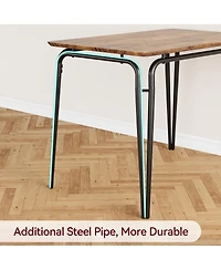 Dining Table for 4, Small Table and Chairs Set of 5, Dinette Set for 4, 5 Piece Kitchen & Dining Room Sets