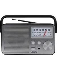 Jensen Mr-750BK Black Portable Am/Fm Radio