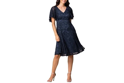 Kiyonna Women's Camille Lace Cocktail Dress