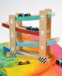 Mentari Toys Wooden Ramp Racer Toy