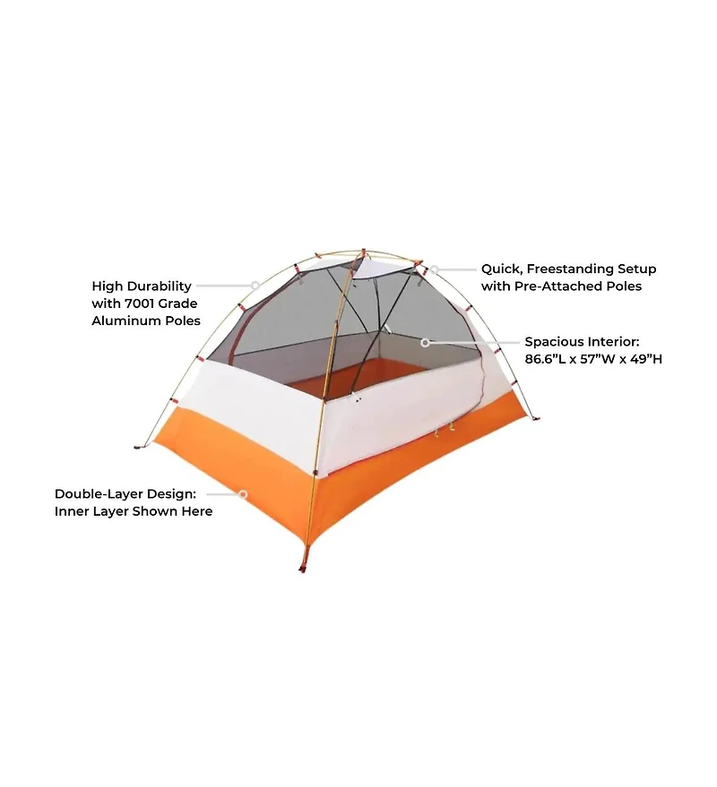 San Gabriel 4 Season Backpacking Tent 2-Person