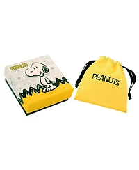 Peanuts Snoopy Heart Flowers Valentine's Day Pendant