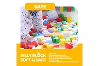 Co-Block Kproduct4u Curious Bpa-free Non-Toxic, Jelly Like Block Building Set for , 20 pieces