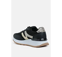 London Rag Tapers Glitter Detail Chunky Sneakers