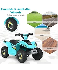 Hongge 6V Kids Electric Atv 4 Wheels Ride-On Toy
