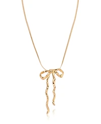 Ettika Bow Pendant Necklace